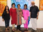 Shabana Chawla, Gunjan Cowlagi, Madhumita Bhattacharya, Amisha Mehta and Prakash Bal Joshi at Nitin Shete_s  Eclectic Blend -- collection of works by  veteran artists at Coomaraswamy hall.JPG